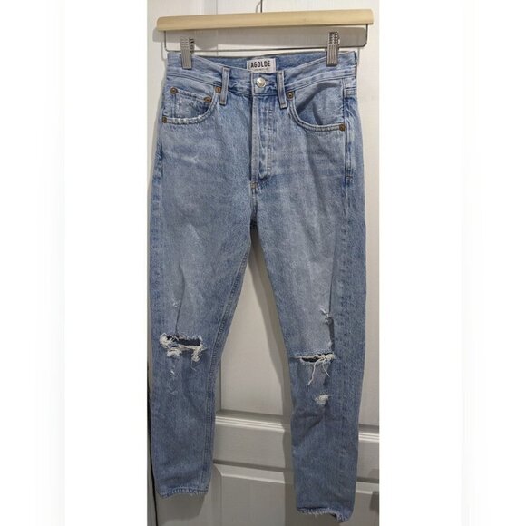 AGOLDE | Jamie High Rise Classic in Shakedown - Picture 2 of 8